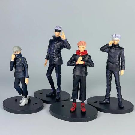 Imagem de Figuras de Ação Jujutsu Kaisen - Inumaki, Gojo, Geto (21cm) - PVC