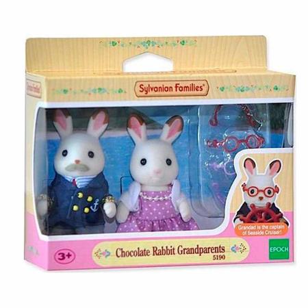 Imagem de Figuras - Sylvanian Families - Avós Coelhos Chocolate - Epoch Magia