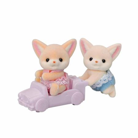 Imagem de Figuras - Sylvanian Families - Gêmeos Raposas do Deserto - Epoch Magia