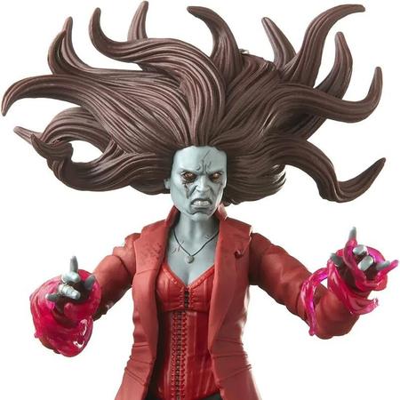 Imagem de Figure Action Zombie Scarlet Witch Marvel Legends Build-A-Figure Khonshu N3 F3703 - Hasbro