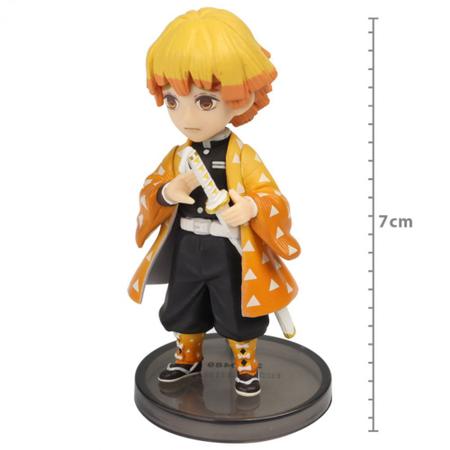 Action Figure Demon Slayer Zenitsu Boneco 7cm Nova Promoção