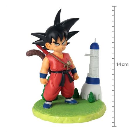 1 FIGURE DRAGON BALL - GOKU CRIANÇA - HISTORY BOX REF.:19174 - BANDAI  BANPRESTO