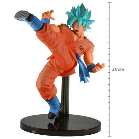 Goku Super Sayajin - Miniatura Colecionável Dragon Ball Super