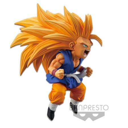 Boneco Banpresto Dragon Ball Super Saiyan 3 Son Goku - Início
