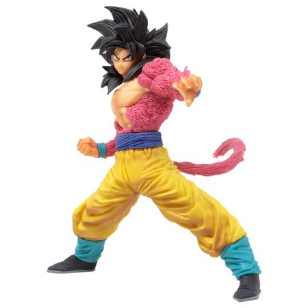 Goku Super Saiyajin 4 Boneco Colecionável em PVC