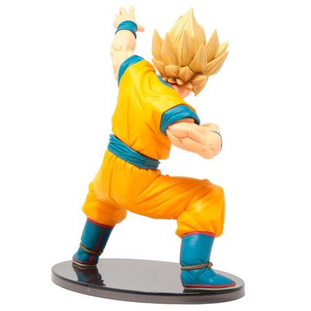 Estátua Banpresto Dragon Ball Super Zenkai Solid - Super Saiyan Son Goku