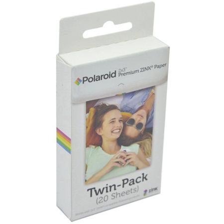 Polaroid 2 x 3 Premium ZINK Photo Paper (20 Sheets) POLZ2X320
