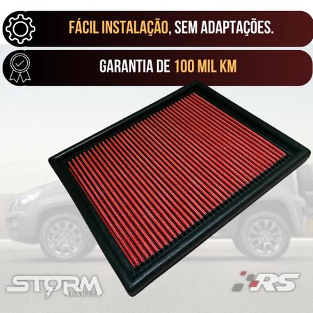 Filtro Ar Esportivo Fiat Idea 1.8 8V Flex Ano 2006 A 2010 - Rs Filter Imagem de Filtro Ar Esportivo Fiat Idea 1.8 8V Flex Ano 2006 A 2010