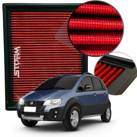 Filtro Ar Esportivo Fiat Idea 1.8 8V Flex Ano 2006 A 2010 - Rs Filter Imagem de Filtro Ar Esportivo Fiat Idea 1.8 8V Flex Ano 2006 A 2010