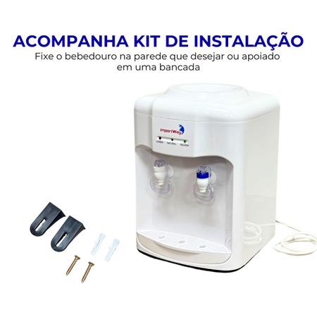 Imagem de Filtro Bebedouro Dispensador de Agua Gelada e Natural Elétrico Galão 20 Litros