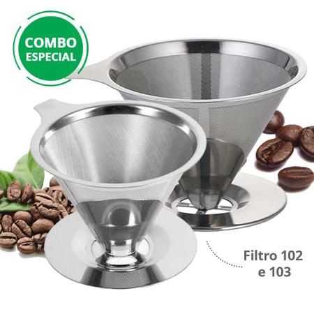 Filtro de Café Reutilizável de Tecido (Nº 102 e Nº 103) - Esmera