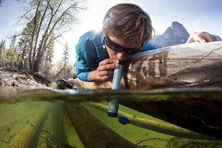 Imagem de Filtro de água pessoal LifeStraw para caminhadas,