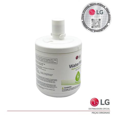 Imagem de Filtro de água refrigerador lg  gc-l207bskv  gc-l213bvk  gc-l216bsk  gc-p207bskv  gen11042f-08 gen11042fr-08 adq72910911