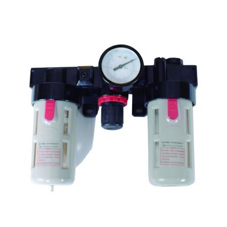 Imagem de Filtro de ar regulador duplo com regulador de pressão - Titanium