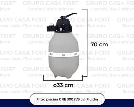 Imagem de Filtro Gre Para Piscina Gre 300 By Fluidra De Até 30.000L