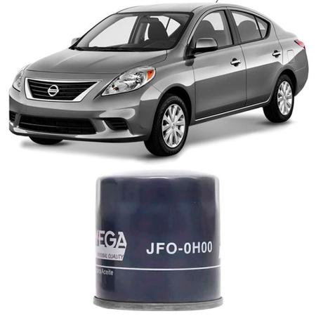 Filtro Óleo Nissan Versa 1.0 1.6 2012 a 2018 Wega Imagem de Filtro Óleo Nissan Versa 1.0 1.6 2012 a 2018 Wega