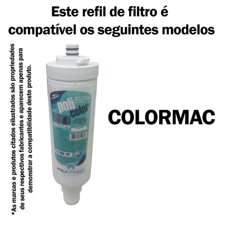 Imagem de Filtro Refil compatível com Purificador de Água Colormaq