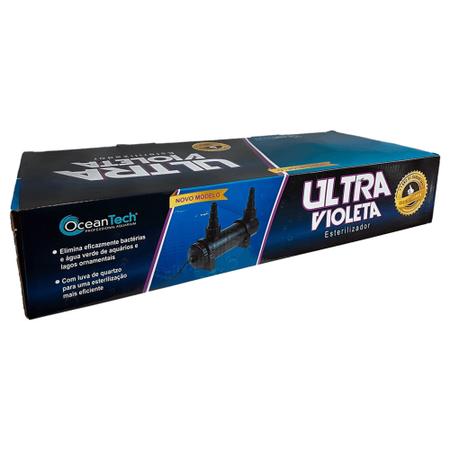 Imagem de Filtro Uv Ultravioleta Esterilizador Ocean Tech 36w P/ Aquários, Fontes e Lagos