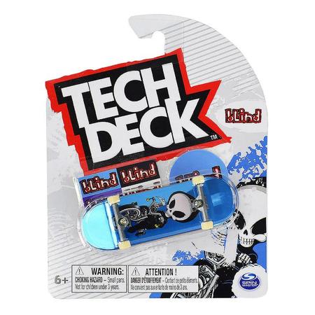 Skate de Dedo 96mm - Blind Azul Skateboard - Tech Deck