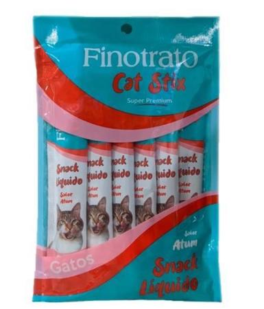 Imagem de Finotrato Cat Stix Sabor Atum - Pacote Com 06 Un De 15G