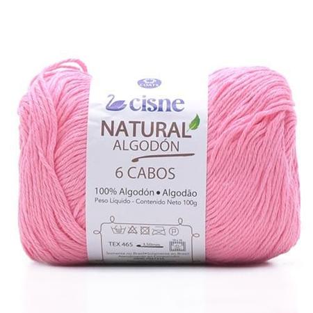 Imagem de Fio Cisne Natural Algodón 6 Cabos 100g - 100% Algodão