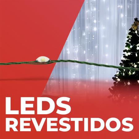 Imagem de Fio De Fada 100m Decoração Natal 1000 Leds Luz Frio  Bivolt