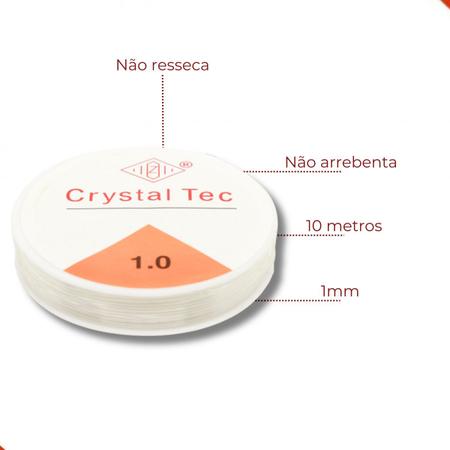 Imagem de Fio De Silicone 1.0mm Pct C/ 10Rl De 10Mts