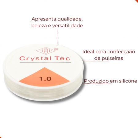 Imagem de Fio De Silicone 1.0mm Pct C/ 10Rl De 10Mts