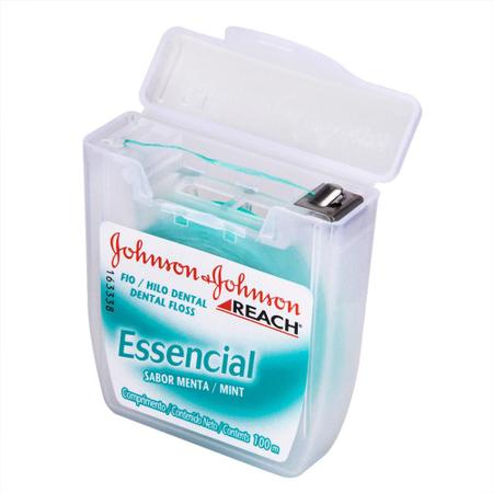 Imagem de Fio Dental J&J Reach Essencial Menta 100m