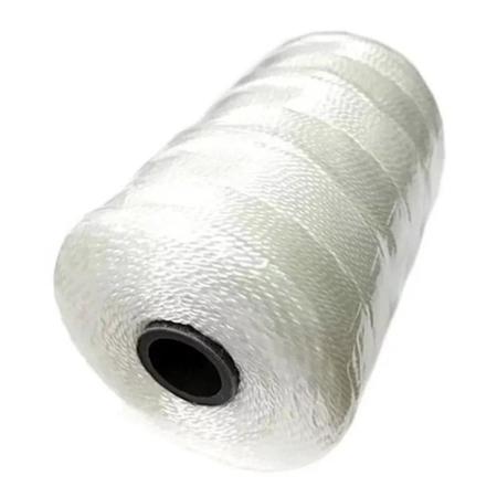 Fio Torcido Grilon Poliamida Branco 200g 210/008 Imagem de Fio Torcido Grilon Poliamida Branco 200g 210/008