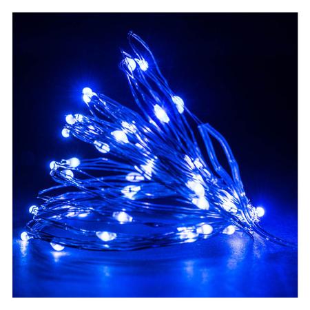 Imagem de Fios de Fadas LED Luzes Coloridas Pilha 5m 50 LEDs