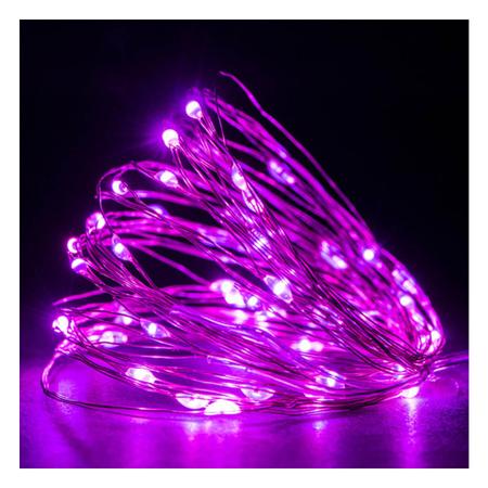 Imagem de Fios de Fadas LED Luzes Coloridas Pilha 5m 50 LEDs