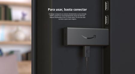 Imagem de Fire Stick Full HD Com botoes Atalhos e volume 3º geraçao com Controle por Voz Alexa modelo 2023