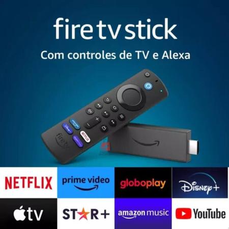 Imagem de Fire Tv Stick 3 Geração com Atalhos