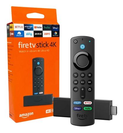 Fire TV Stick com Controle Remoto por Voz com Alexa (inclui