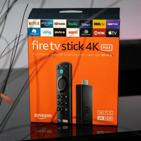 Fire Stick Tv 4k Max 8gb Lançamento 2gb Ram 3ª Ger.