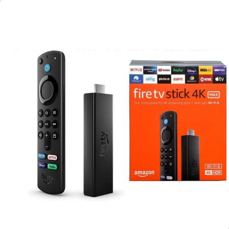 Fire Stick Tv 4k Max 8gb 3º Ger. 2gb Ram Lançamento