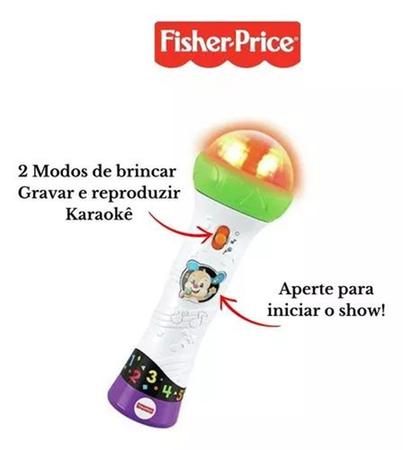 Imagem de Fisher P Microfone Do Cachorrinho Aprender E Brincar - Mattel Fbr74