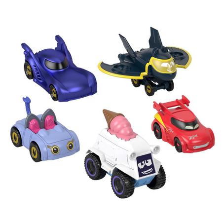 Imagem de Fisher Price Batwheels com 5 Batmobile - Mattel