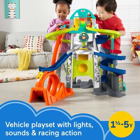 Pista de Lançamento e Loops Fisher price - brincandoteca