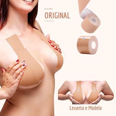 Fita Adesiva Levanta Seio Boob Up Bege - MB Fit - Sutiã Adesivo / Adesivo  para Seios - Magazine Luiza