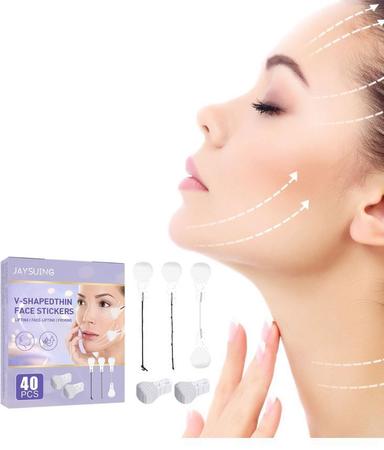 Imagem de Fita adesiva levantamento facial instantâneo anti rugas 40pc