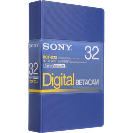 Imagem de Fita Betacam Sony BCT-D32 de 32 Minutos