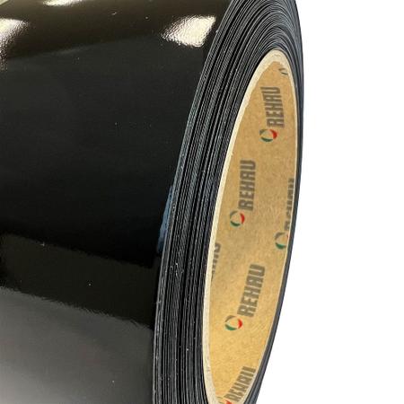 Fita de borda lacca preta verniz br 22mm c/20mts - MadMais Imagem de Fita de borda lacca preta verniz br 22mm c/20mts