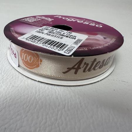 Fita de Cetim Creme 15 mm Frase Produto 100% Artesanal 10 mt COR 140 Fitas Progresso - Inspire sua Festa Loja Imagem de Fita de Cetim Creme 15 mm Frase Produto 100% Artesanal 10 mt COR 140 Fitas Progresso - Inspire sua Festa Loja