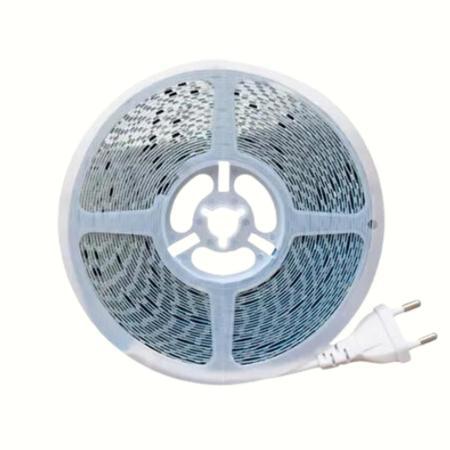 Imagem de Fita De Led 120led/m IP44 Direta na Energia 110v ou 220v - Rolo c/ 10 metros