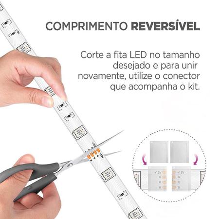 Imagem de Fita de Led 3m WiFi Inteligente ELG SHFL200