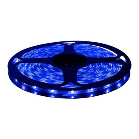 Fita LED 12v Azul Resistente a Chuva 5M