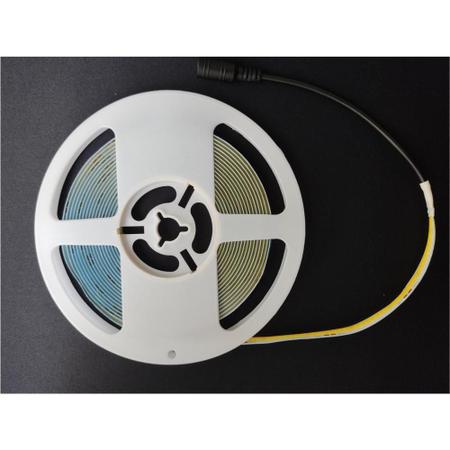 Imagem de Fita De Led Cob Branco Frio Neutro Quente 12v 5m Ip20 320 Leds/m 6 Cores