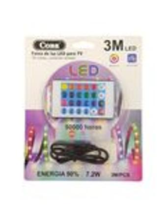 TIRA LED 3m 16colores + control COBA